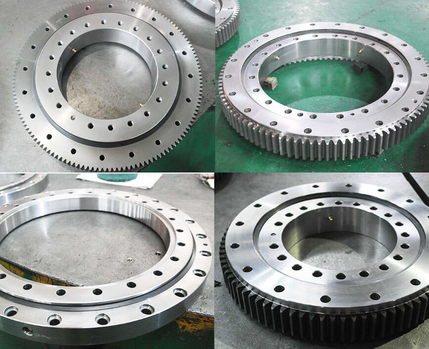 Standard Q Series High Precision Single Row Gear Ball Slewing Bearing Ring for Crane Excavator