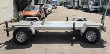 Hot Dip Galvanizing Equipment Trailer with 3000kg Load Capacity Car Trailer