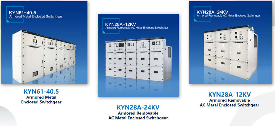 High Voltage KYN28A-24 Armored Removable AC Metal Enclosed Switchgear for 20KV Ungrounded Power Grid System