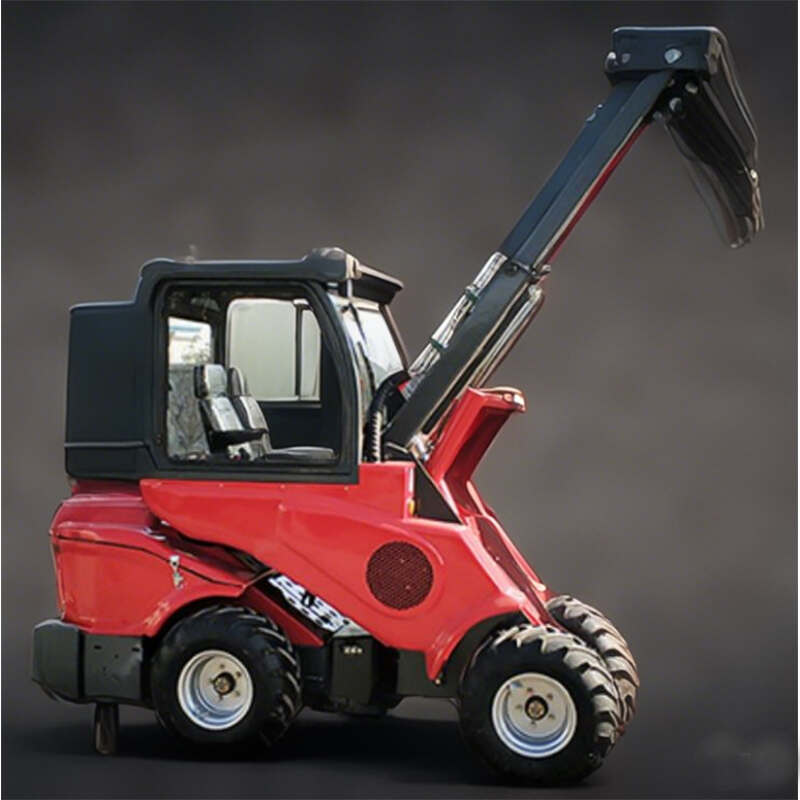 DY840 Compact Loader Small Micro Mini Wheel Loader Front End Loaders for Sale