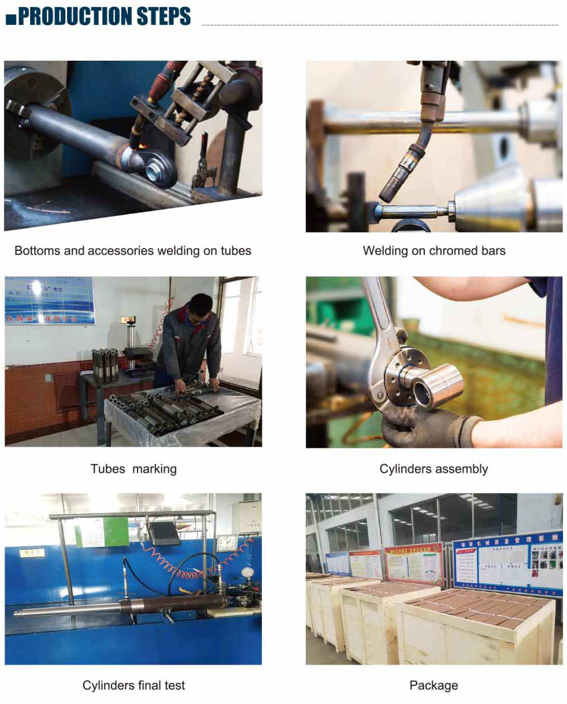 HH-YG45*220-V90 Hydraulic Cylinder for Corn Wheat Rice Harvester Agricultural Machine