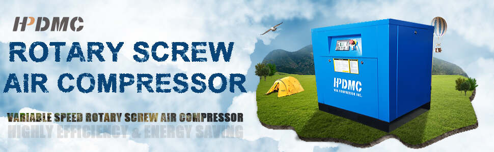 CMN 10HP Variable Speed Drive Rotary Screw Single Phase Oil Free Energy Efficient air Compressor