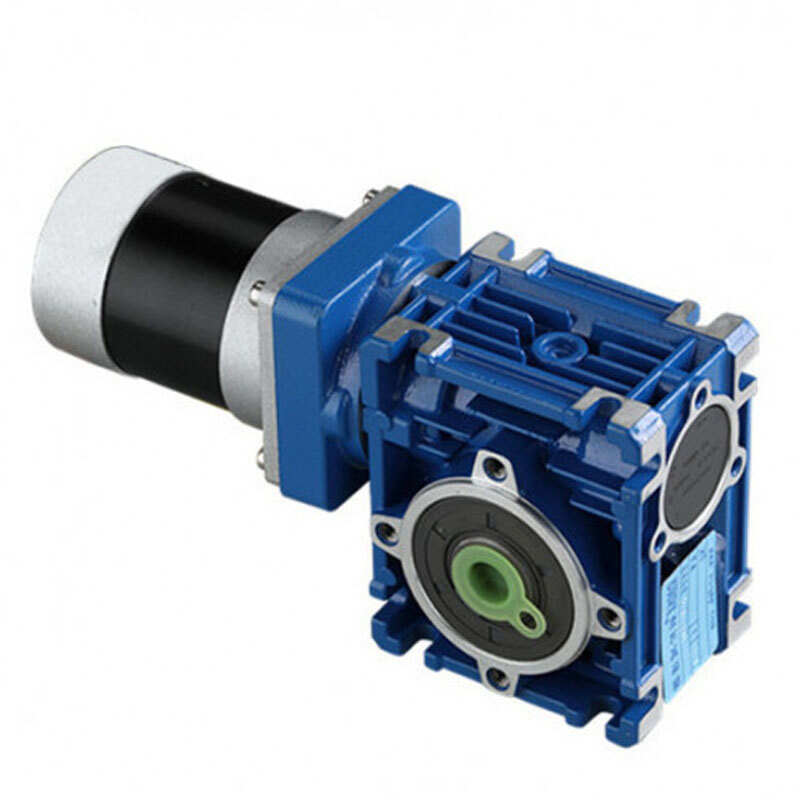 Aluminum Housing Transmission Reduction Speed Reducer Gear Wheel Drive NMRV Nmrv050 030 063 040 Worm Gearbox with Electric Motor