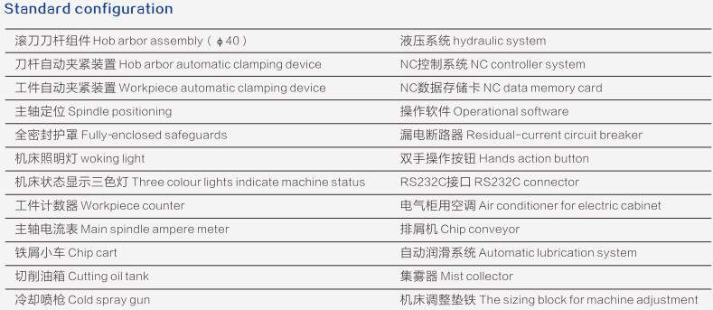 Y3140 CNC TMO2 Platform Series Gear Cutting Sharping CNC Hobbing Machine