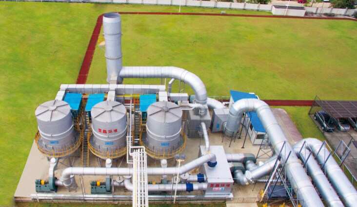 VOCs Exhaust Gas Treatment RTO Regenerative Thermal Oxidizer for Petrochemical Industry