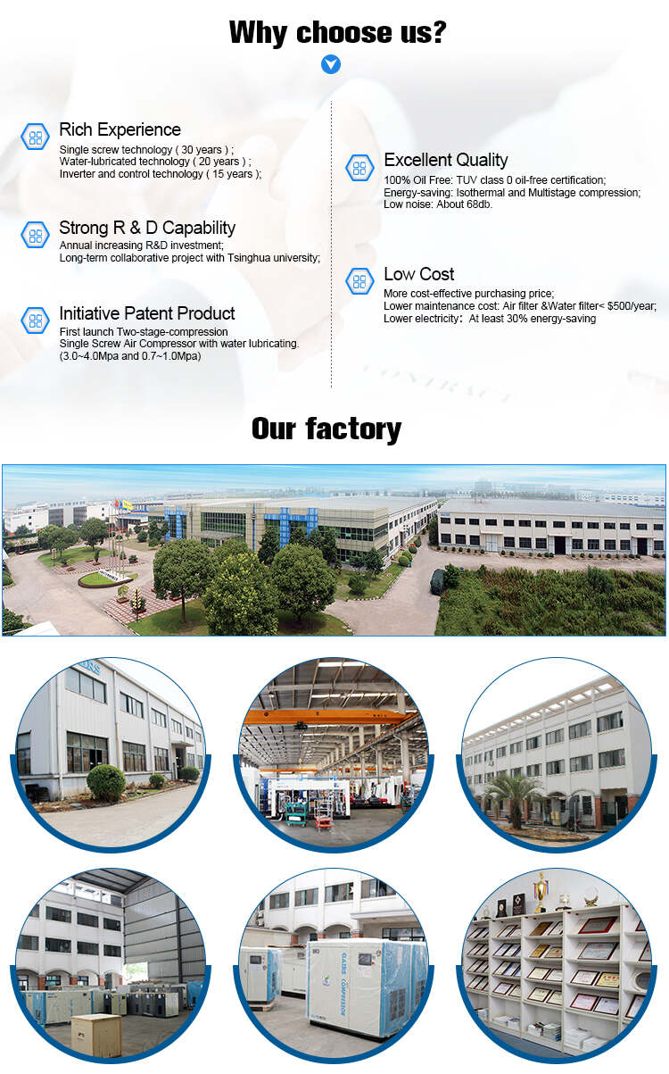 7.5 kw 11 kw 15 kw Oil Lubricated  Portable Type Screw air Compressor with air Tank, air Dryer