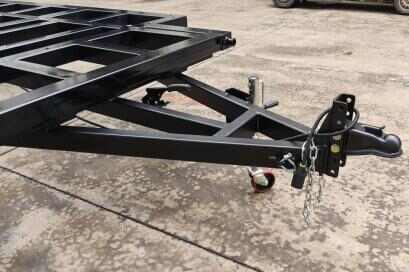 4 Wheeled 4000kg Load Travel Trailer for Camping, Traveling, Shipping Containers, RVs