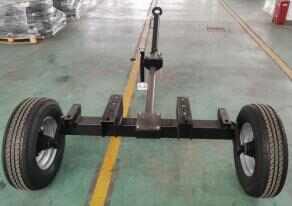2 Tons Load Torque Shock Absorber 2 Wheel Axle Trailer Rear Axle with Brake