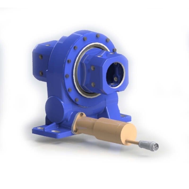 JM6 Series Solar Energy Tracking Worm Gear Planetary Motor Slewing Drive Gearbox Reducer 418:1 Ratio for Machinery Industry