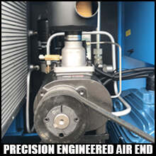CMN Heavy Duty Stationary Industrial Air Compressed System 50HP Rotary Screw Compressor