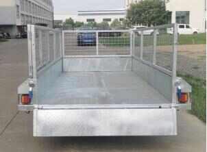 Agricultural 1500kg Load Farm Net Cage Trailer with Hot-dip Galvanizing