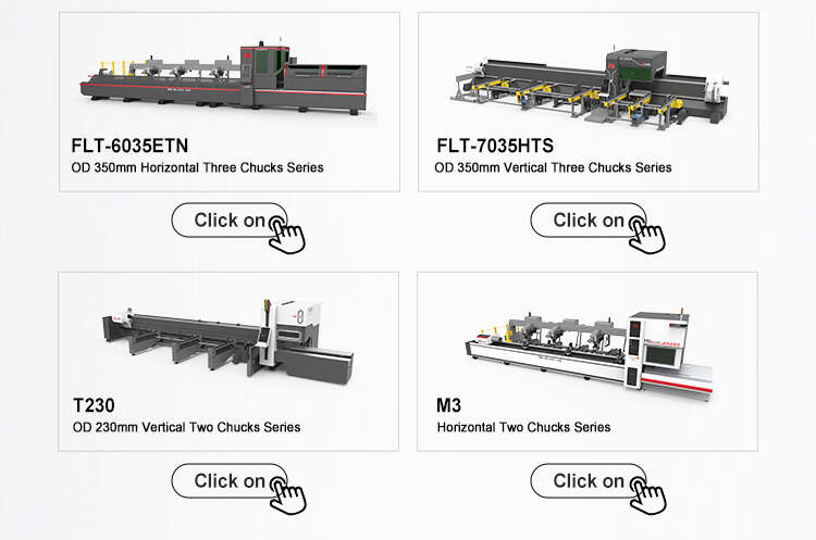 EP Three-chuck Metal Tube Laser Bevel Cutting Machine zero Tailings Laser Pipe Cutting Machine