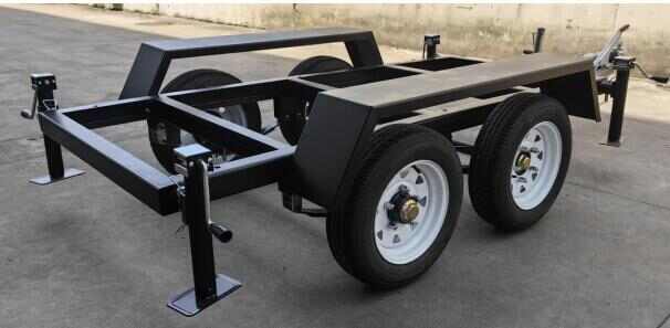 Four-wheel 1500kg Load European Connector Generator Trailer