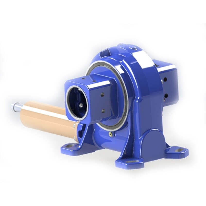 JV7S Series Ratio 58:1 Worm Gear Planetary Motor Slewing Drive Gearbox Reducer For Solar Energy Tracking