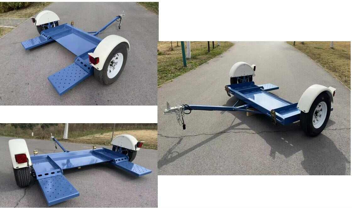 Lightweight Car Carrier Tow Colly Hauler Pull Trailer  for European
