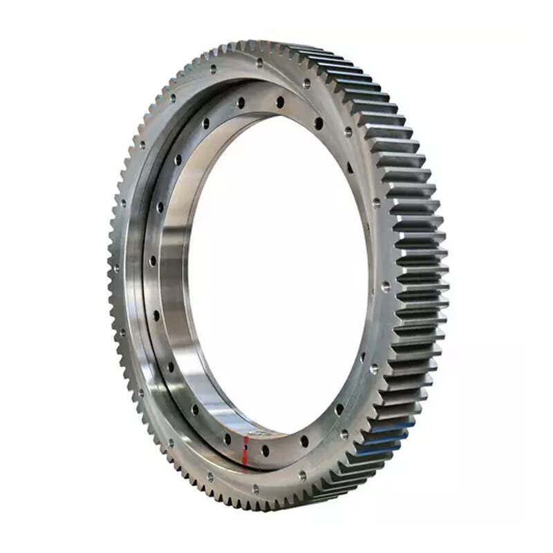 Standard Q Series High Precision Single Row Gear Ball Slewing Bearing Ring for Crane Excavator