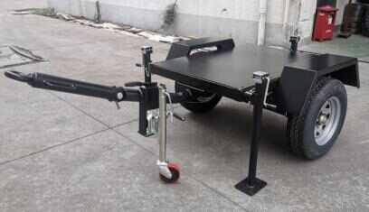 Aluminum Cargo 2 Wheel Utility Trailer for Sale Load 1500kg