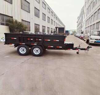2500-6000kg 12*6FT-16*7FT Hydraulic Dump Trailer