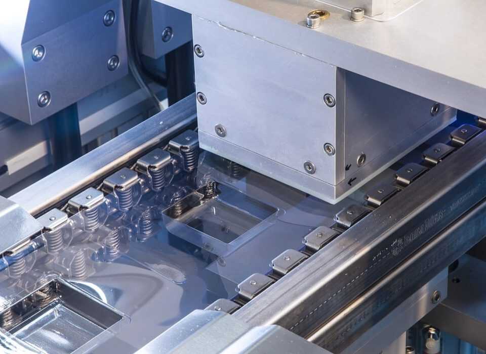 New Button Clamp (Type H)  10B1GC-H Stainless Steel Gripper Roller Chain for Form Fill and Vacuum Seal Wrapping