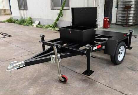 800kg Load LED Display Trailer for Camping Outdoor Projection Open air Movie