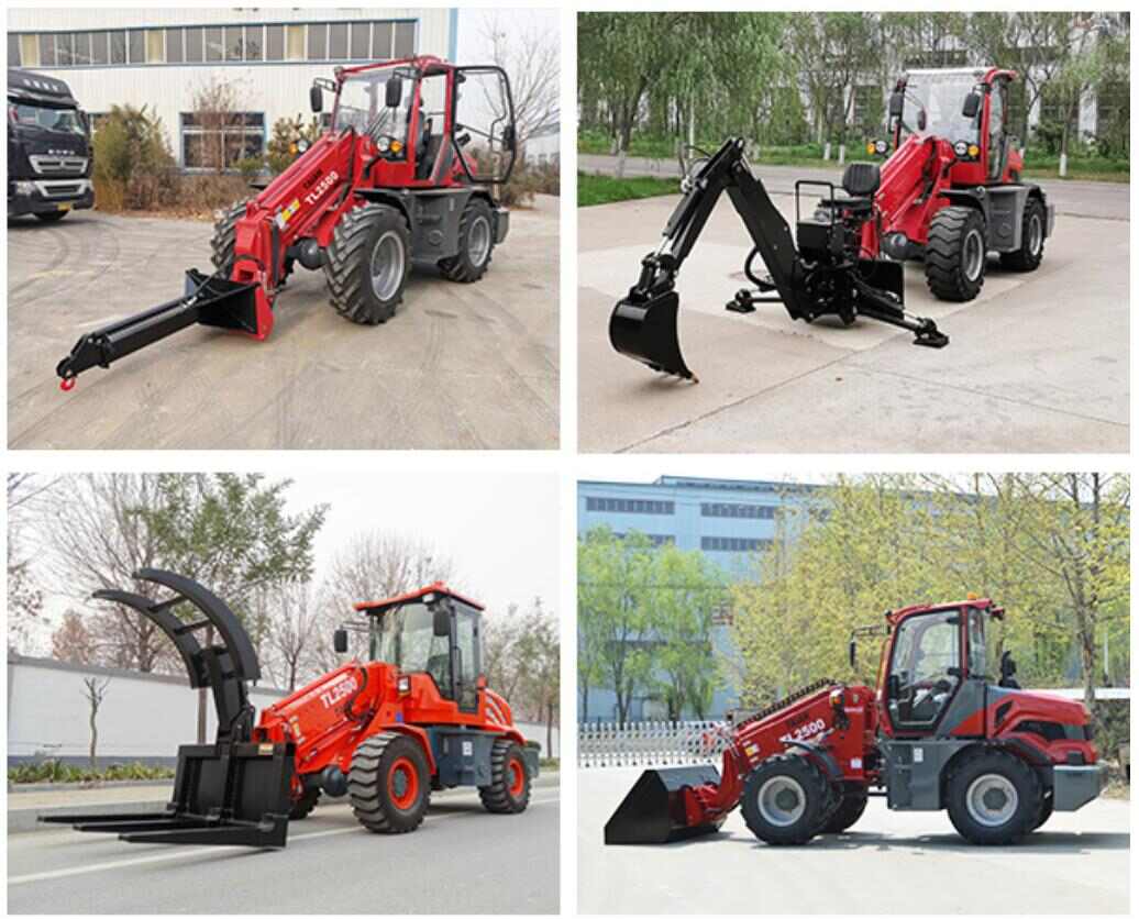 TL4000 Heavy Duty Telescopic Wheel Loader for Material Movement