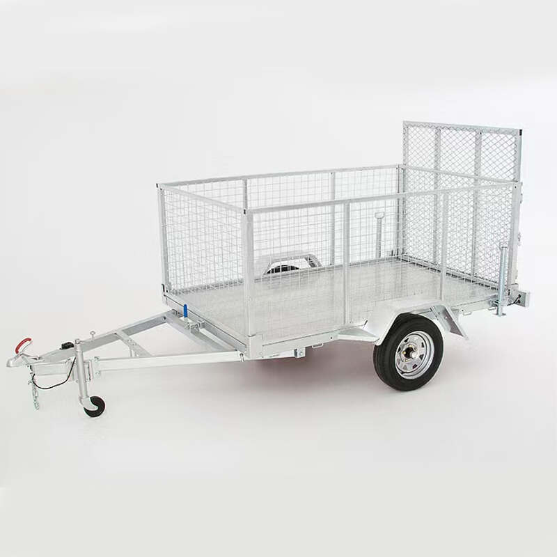 750KG-3000KG Flatbed Trailer Farm Net Cage ATV Trailer