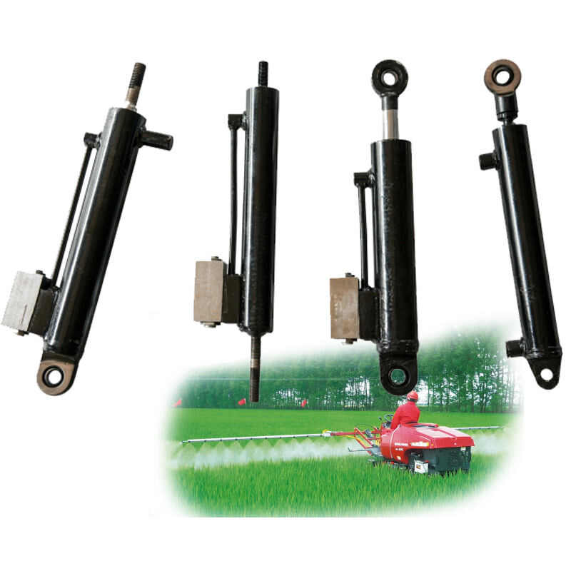 HSG80/50*190-800 Output Steering Cylinder Hydraulic Cylinder for Plant Protection Orchard Dry Field Spray Machine