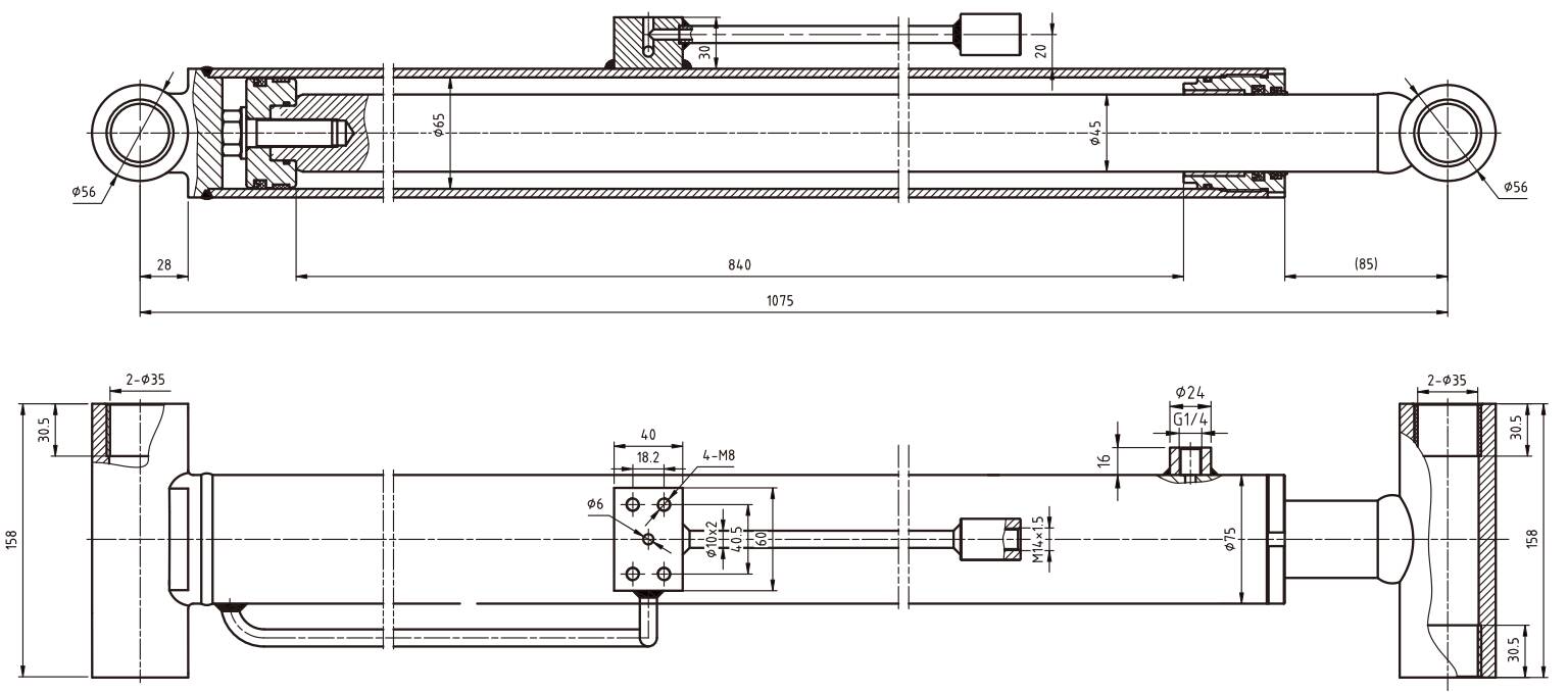 HCYY11112003 Factory Direct Professional 27kg Aerial Work Vehicles Lifting Hydraulic Cylinder Quality Hydraulic Pump Engine Gear