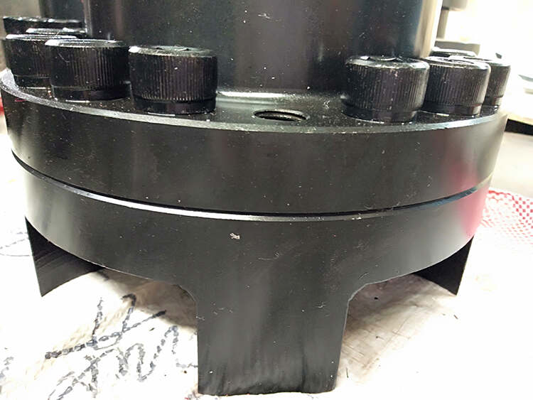 Double Flange Flexible Jaw Type Coupling