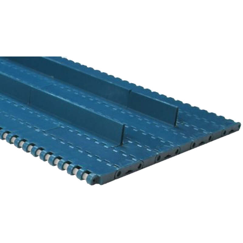 1000 Series Grid Linear Run Corrosion-Resistant Plastic Top Chain Conveyor Mesh With Check Rails