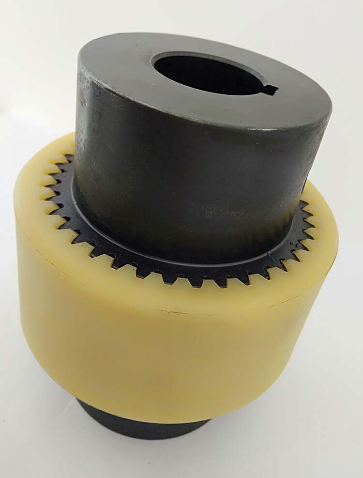 Nylon Curved Tooth Teeth Precision Gear Coupling with Nylon Sleeve