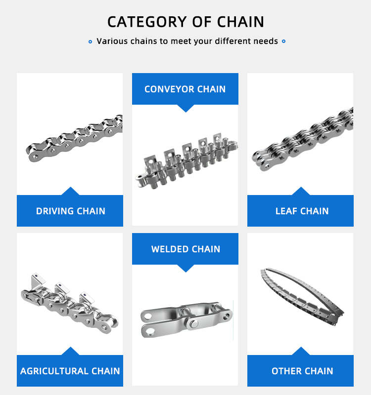 Renold Rexnord  Chain Roller Chain From China Factory with ISO Certified