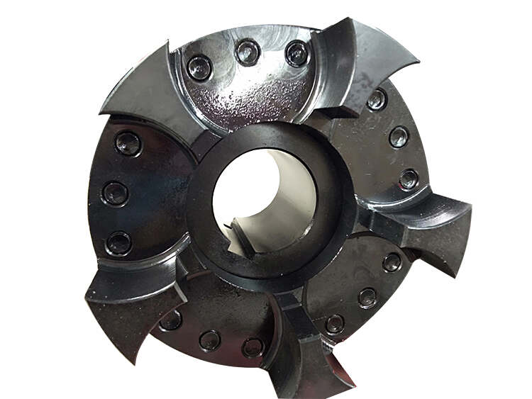 Double Flange Flexible Jaw Type Coupling