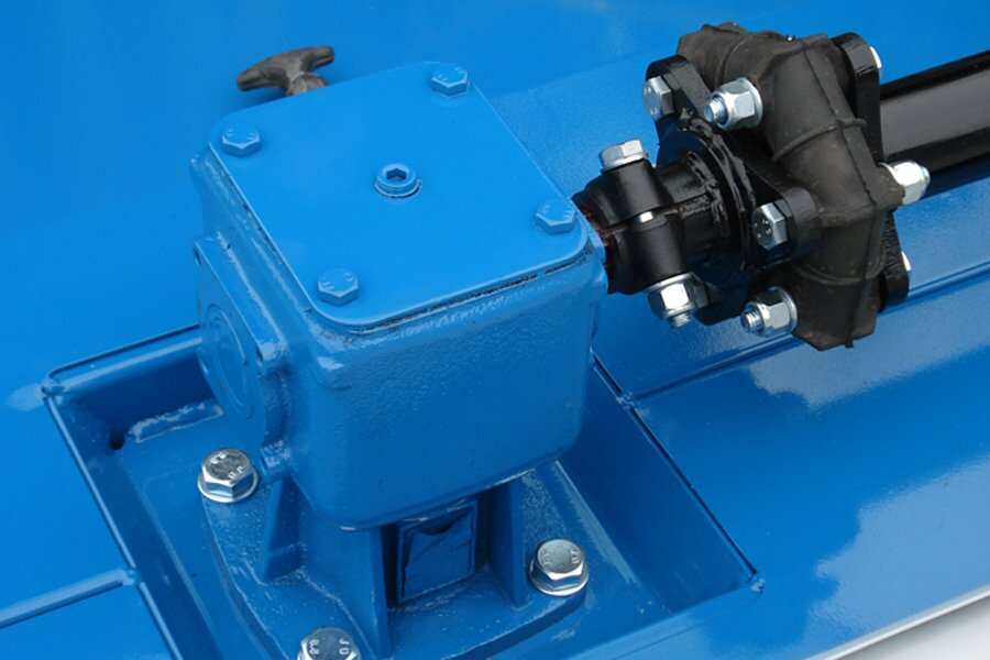 540rpm Tractor PTO Right Angle Bevel Cutter Agricultural Rotovator Power Rotary Tiller Gear Box Feed Mixer Lawn Mower Gearbox