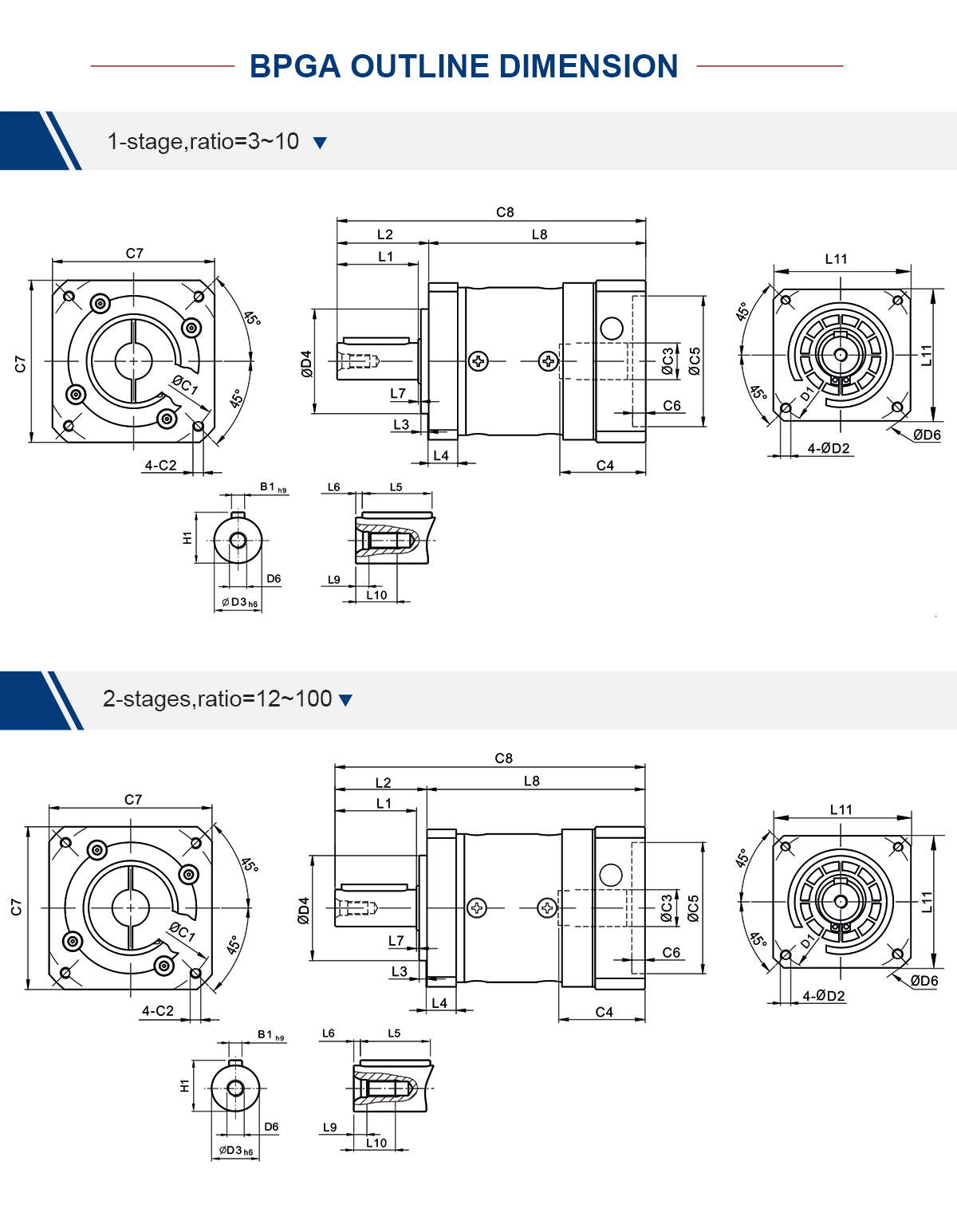 China Manufacturer Apex Dynamics Precision Nema 34 Nema Planetary Gearbox