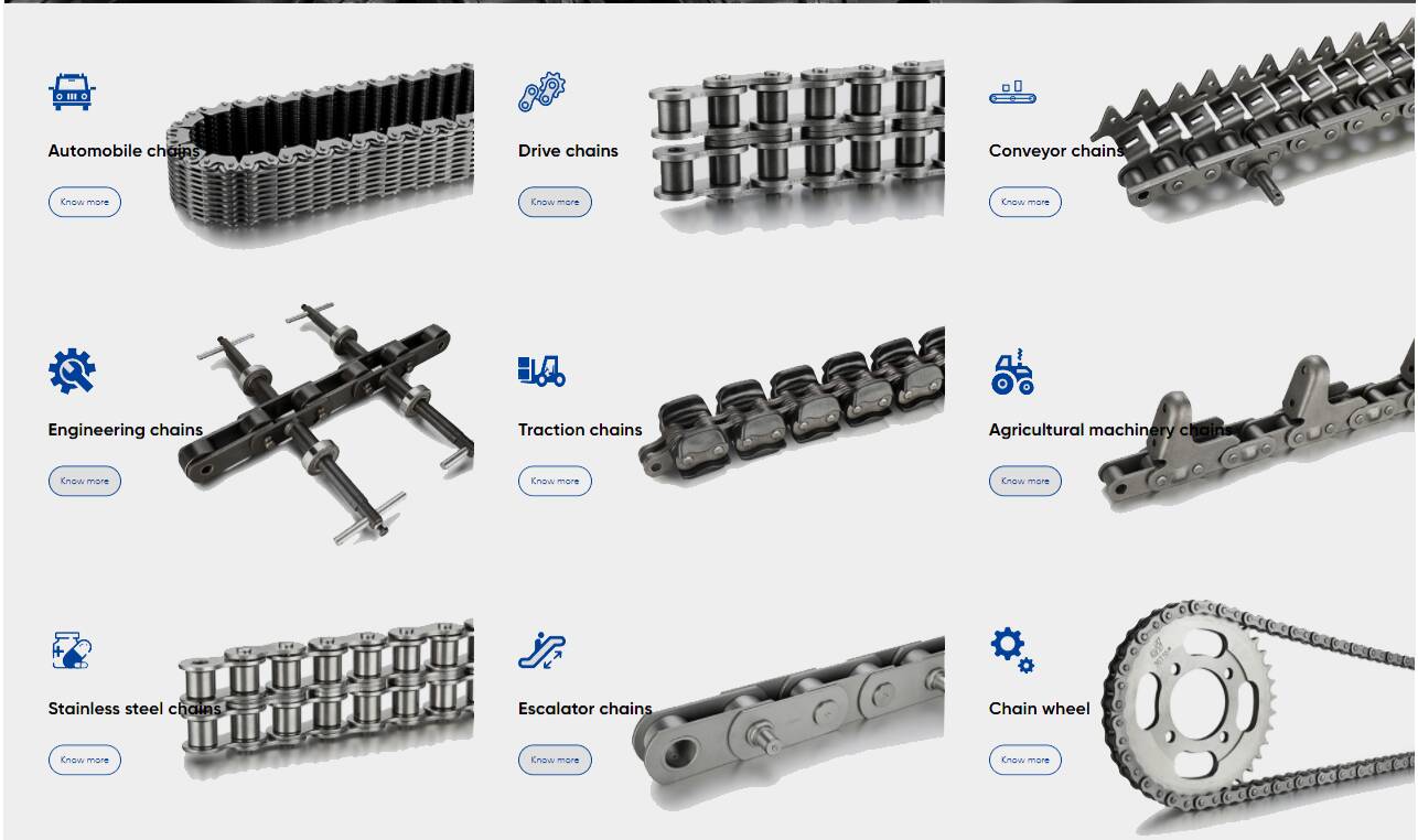 C212AH Stainless Steel Double Pitch Extended Pin Conveyor Chain and Sprockets in Steel