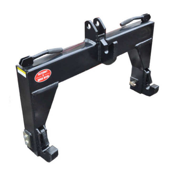 3000 LBS Rigid Alloy Steel  3 Points Quick Hitch for Tractor