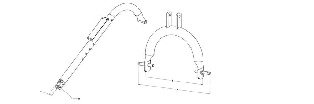 Model 650 3-Point Post Hole Digger with Optional Auger Combos for Fits All Category 1 Tractors