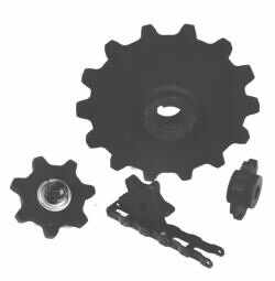 662 667H 667X 667K 88C 88K 667XH Conveyor Detachable Drop Forged Steel Pintle Chain with Sprocket for Feed Mixer Fertilizers