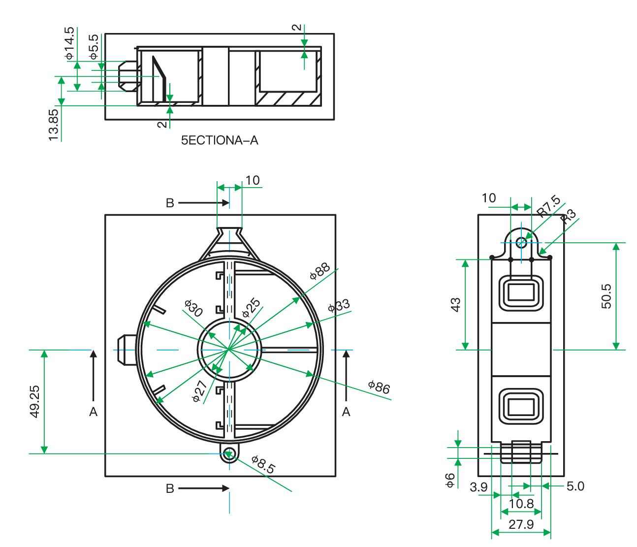 SICA20KY Voltage Current Measurement Device Sensor AC Transformer