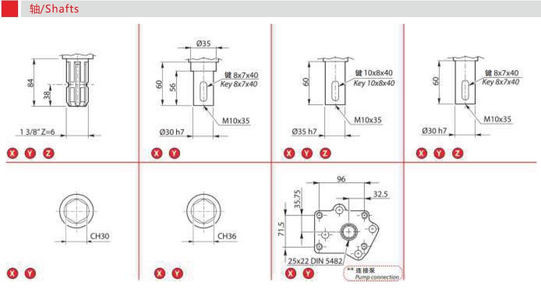 L Series 90 Degree Aluminum Right Angle Bevel Gearbox  Agricultural Machinery Parts for Salt Spreaders Spreader Fertiliser Sp