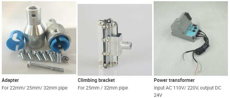 High Quality Electric Film Reeler Roll up Units Winch for Electric Film Reel  for Poly Film Greenhouse Ventilation