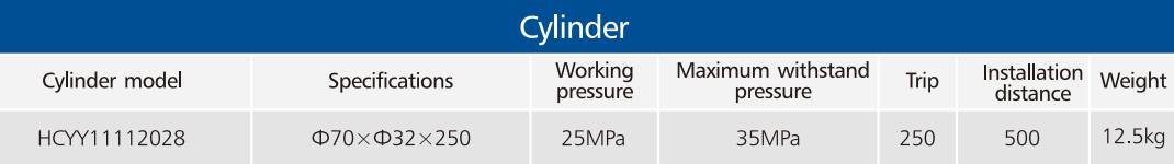 HCYY1112018 Wholesale Prices Professional Factory 12.5kg Forklift Accessories Hydraulic Cylinder for Sale