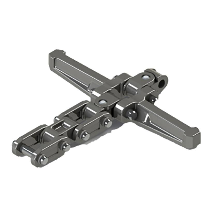 Custom Heavy Duty Drive Mining Chains Sprocket Transmission Apron Feeder Crawler Single Strand Drop Forged Ladder Conveyor Chain