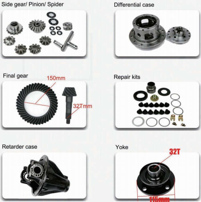 Rear Differential Lock Fit for To-yota Land Cruiser FZJ71 74 76 78 79