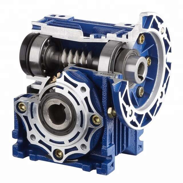 Chinese Industrial Mechanical Power Transmission Aluminium Stainless Steel Nmrv Series Worm Gearbox