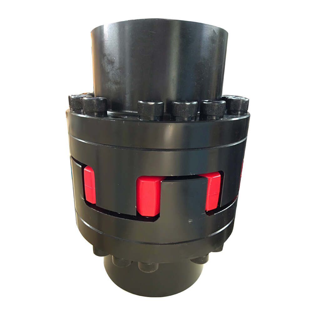 Double Flange Flexible Jaw Type Coupling