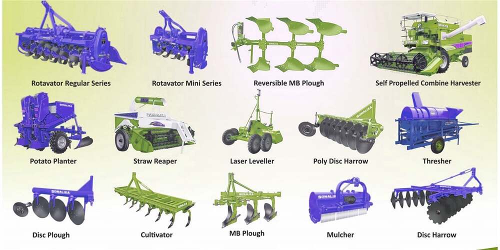 Agricultural Cultivator Tractor Howard Rotavator