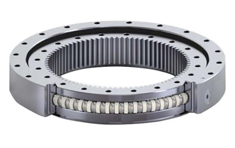 Construction Excavator Crane Roller Swing Gear Slew Drive Slewing Ring Bearing for Solar Tracker Mining Metalworking Industry
