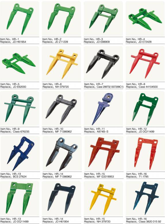 HR-14 Agricultural Machinery Parts Knife Guard for Agricultural Combine Harvester Replacement of MF 71386962